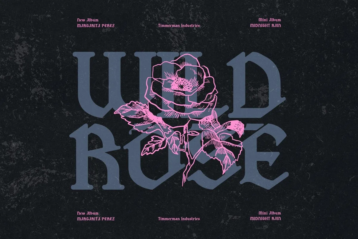 Black Vesper - Blackletter Typeface