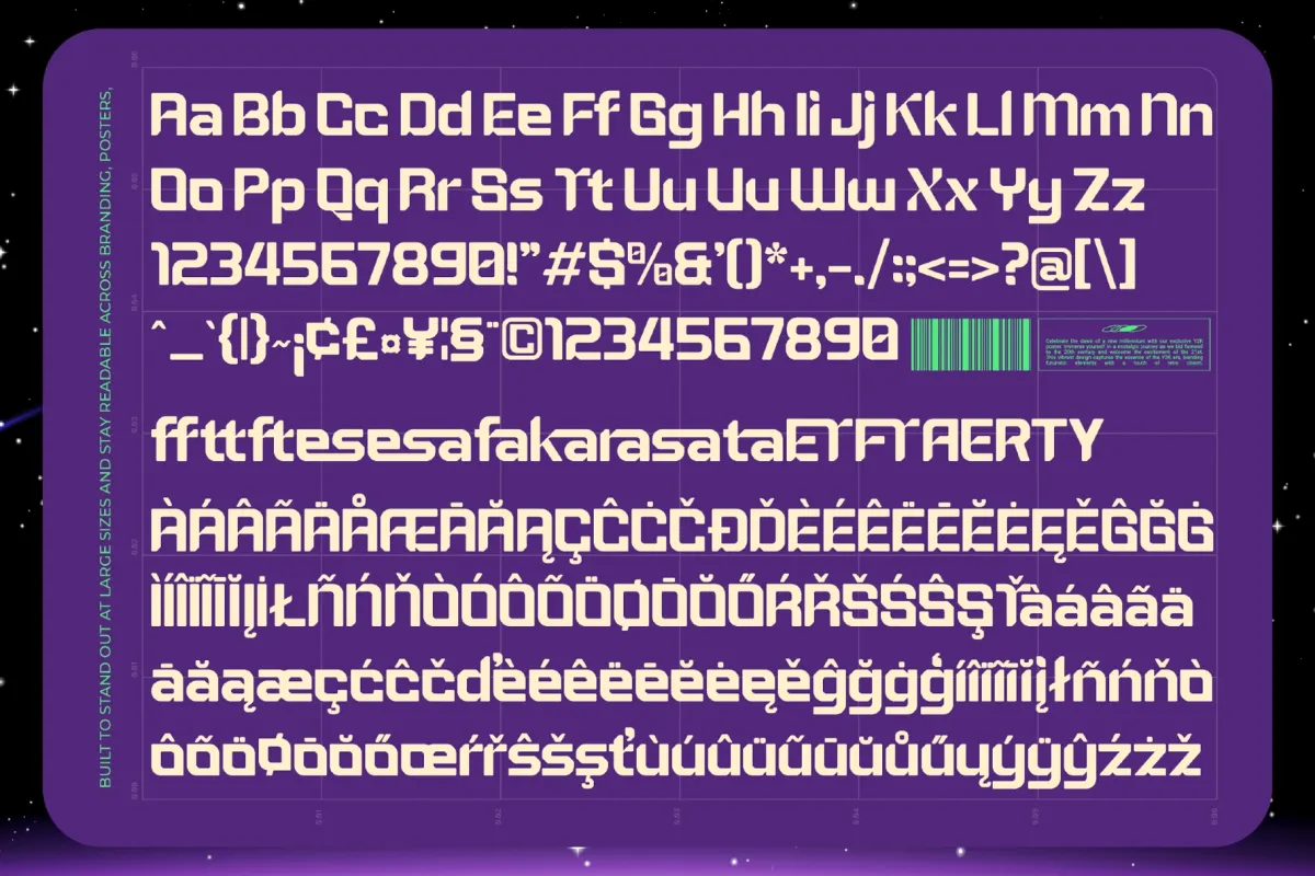 Metaor Aftershift - Futuristic Display Sans Font