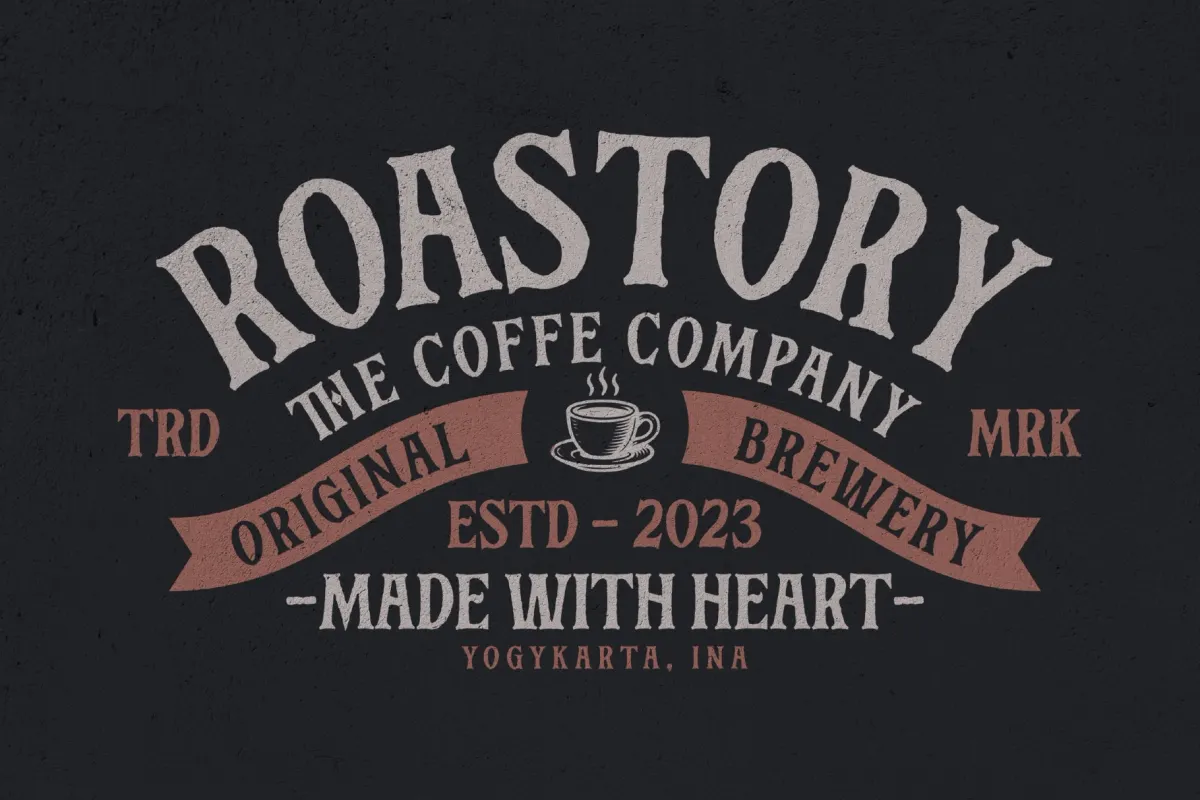 Balverd a Vintage Style Typeface