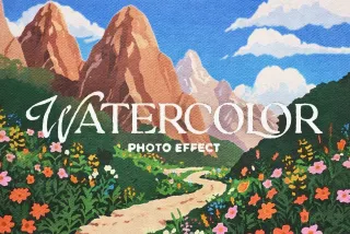 Watercolor Painting Effect