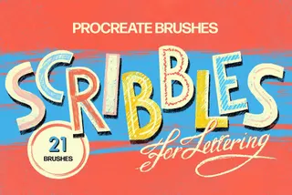 Crayon and Pencil Procreate Brushes