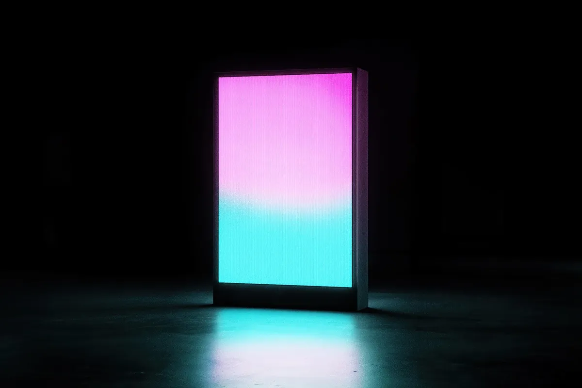 Vertical Digital Screen Mockup
