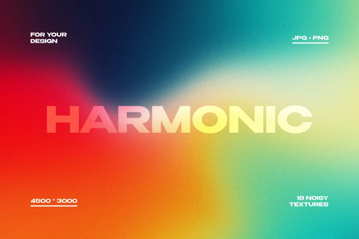Harmonic Soft Textures