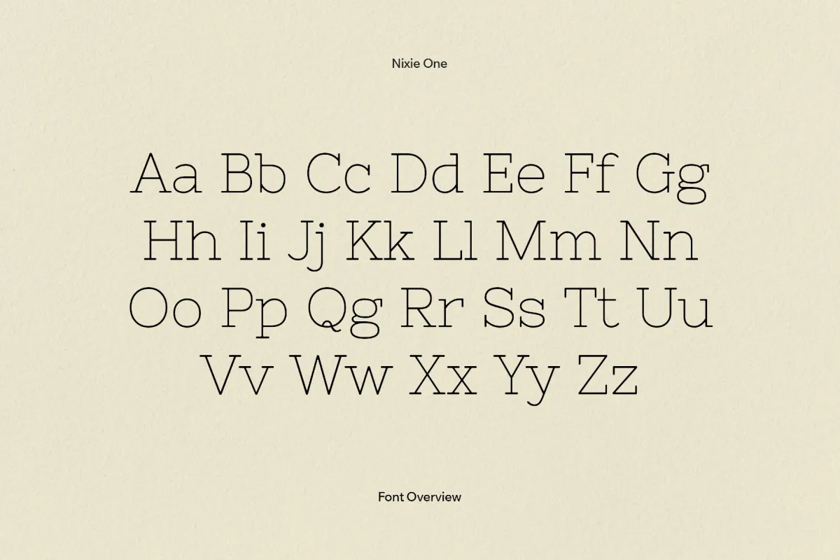 Nixie One Typewriter