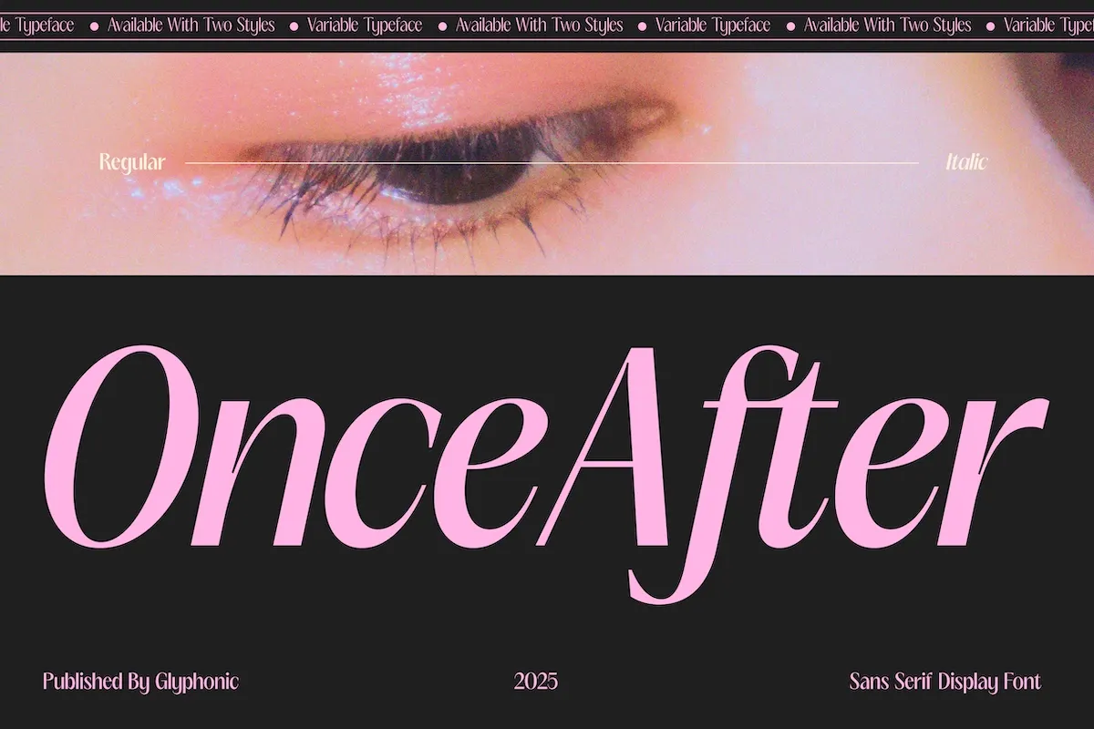 GC Once After - Display Sans
