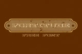 Fortitude 3D Font