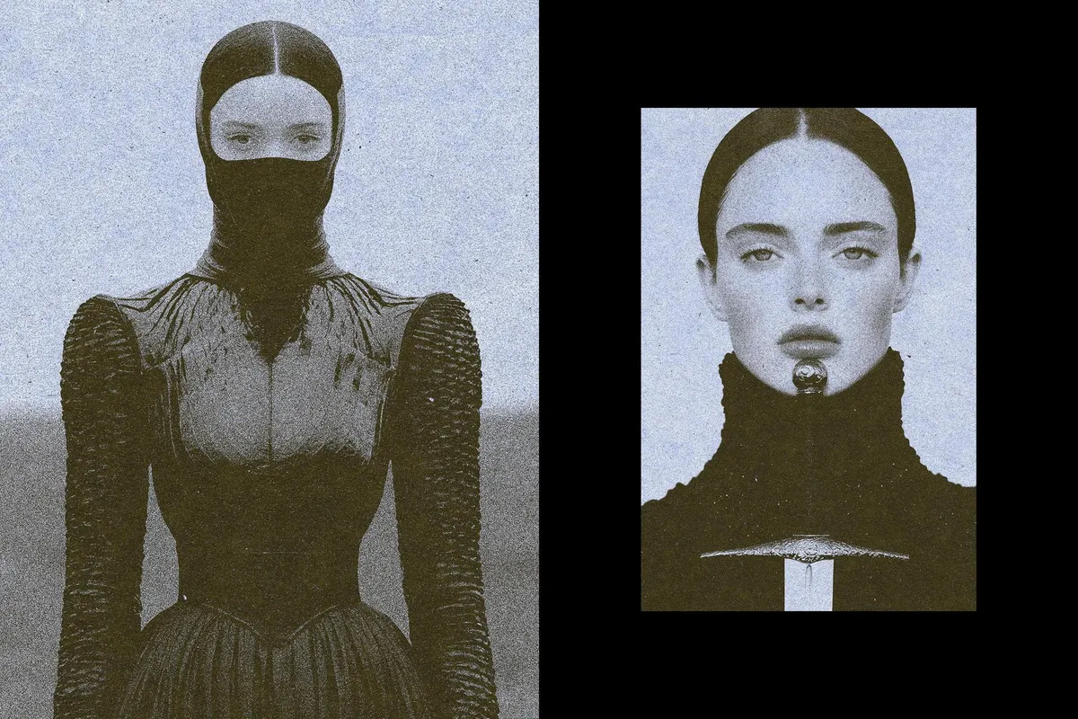 Vintage Risograph Photo Effect