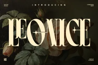 Leonice - Elegant Condensed Serif Font