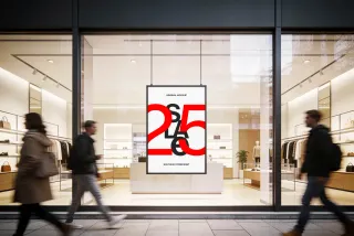 Luxurious Boutique Storefront Mockup