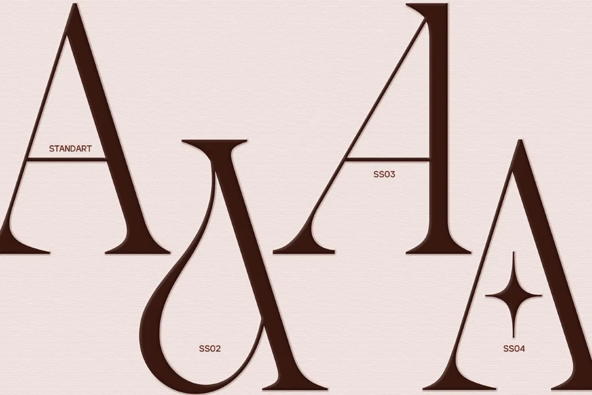 GC Asthera – Modern Display Serif Font
