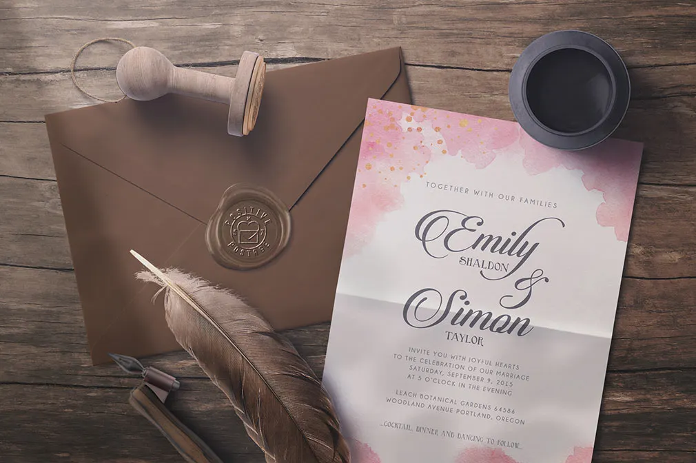 Peach and Purple Artistic Toolkit