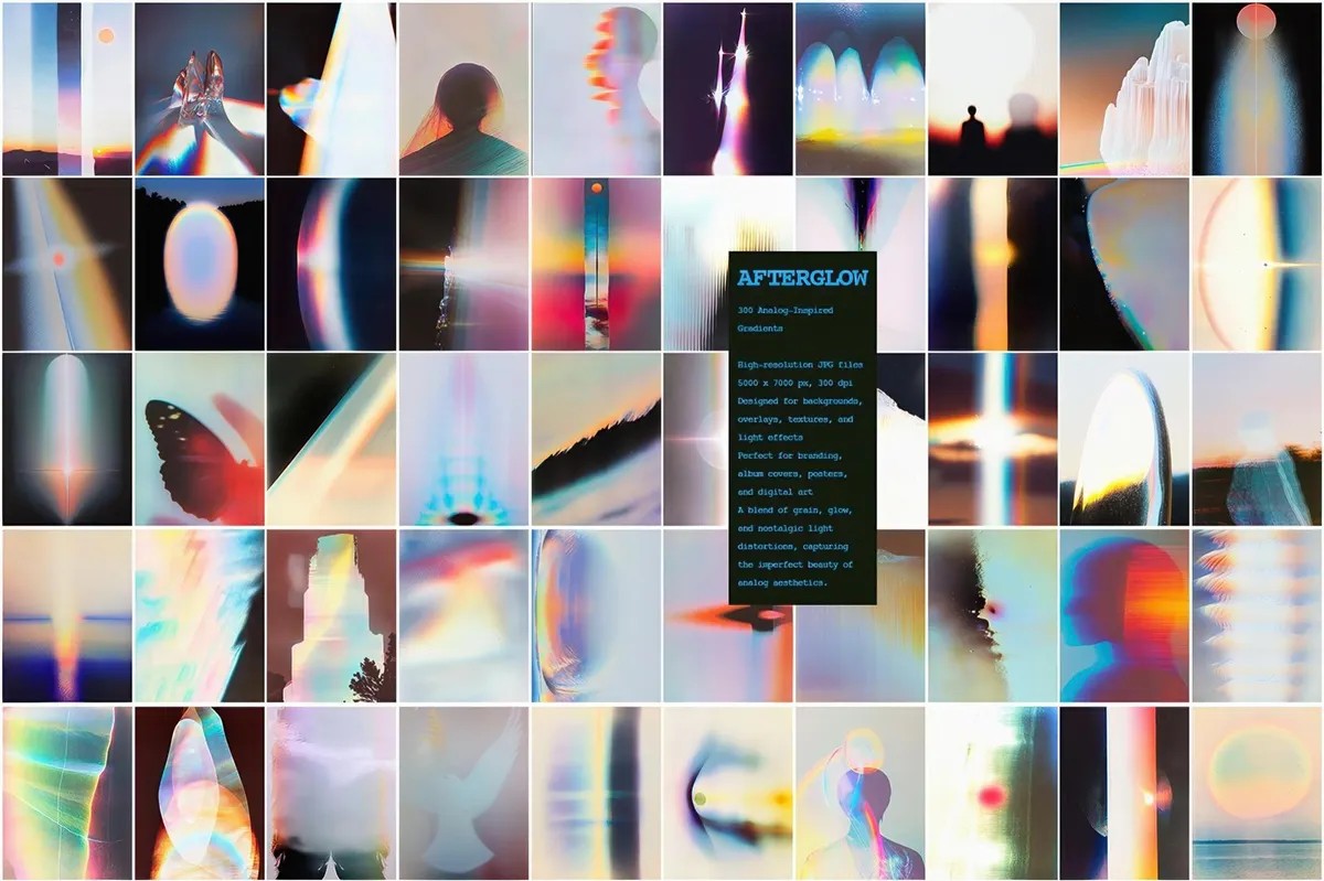 AFTERGLOW: Faded Light Textures