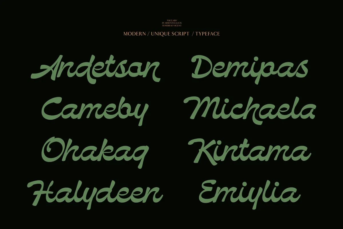Bendstag - Modern Casual Script Font