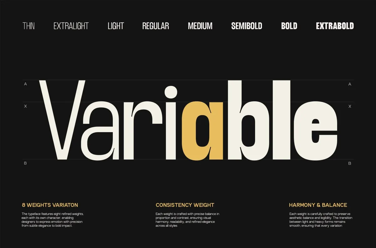 TRT Lancelot - Condensed Sans Font