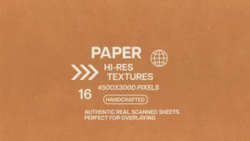 Authentic Kraft Paper Textures