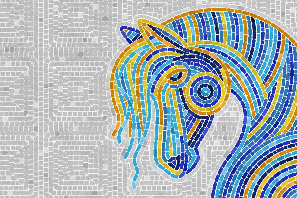 Mosaic Tile Illustrator Brushes