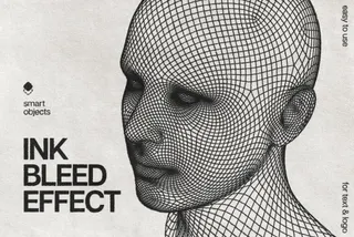 Ink Bleed Text & Logo Effect