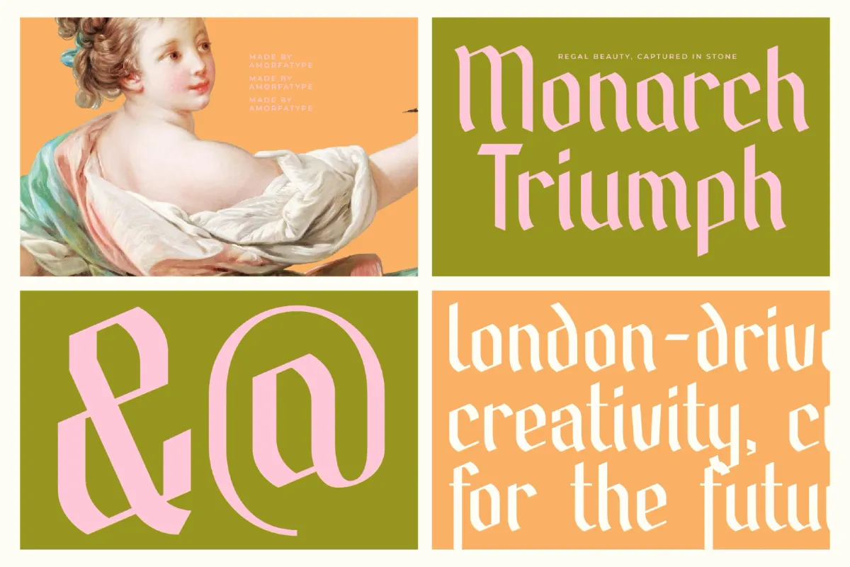 Barklise - Modern Blackletter Font