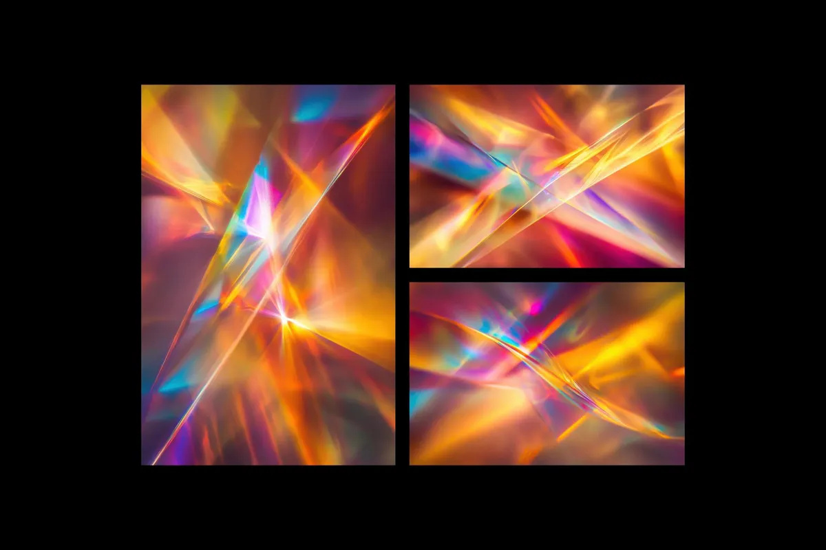 Abstract Prism Textures