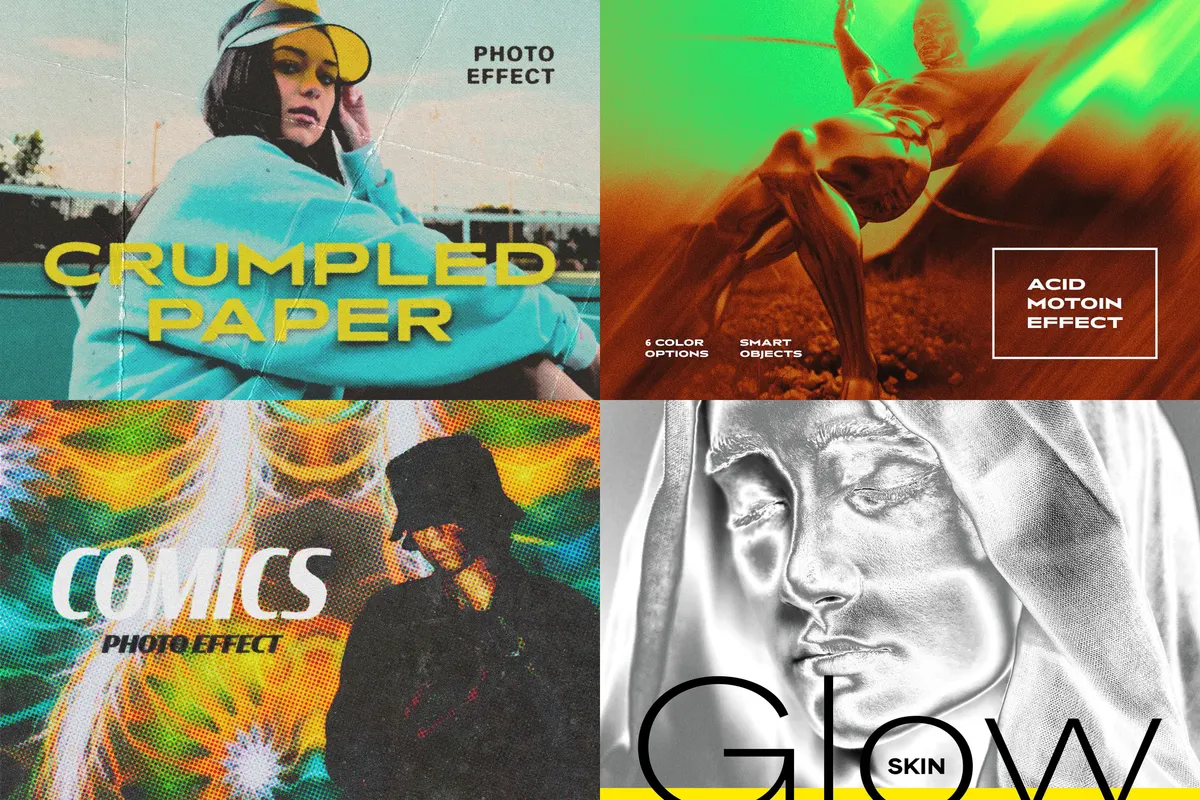 Exhaustive Photoshop Effects Bundle