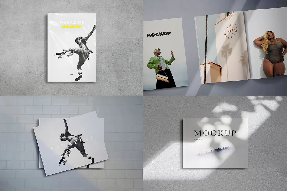Print Showcase Mockup Bundle