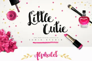 Little Cutie Script Typeface