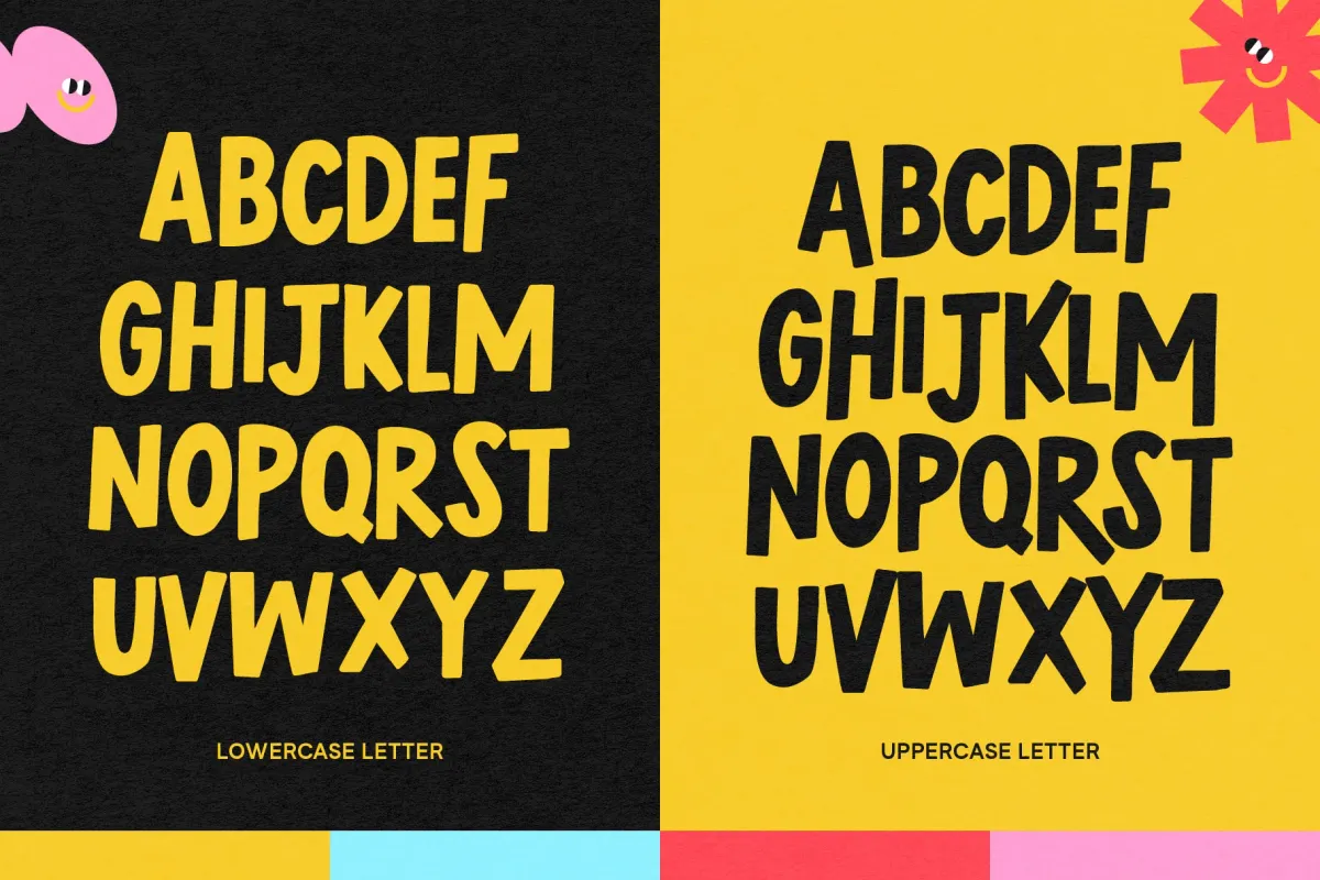 Squibloop Bouncy Sans Serif Font