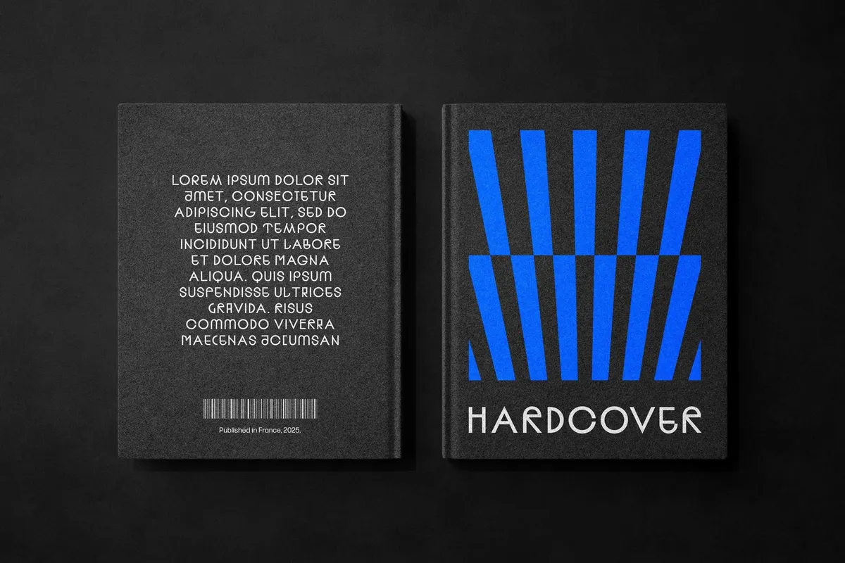 Front & Back Book Mockup