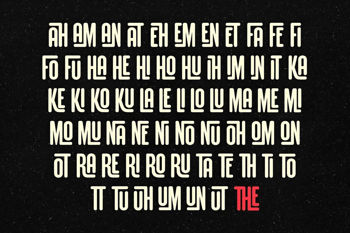 GTS Rocket Rumble — Retro Condensed Font