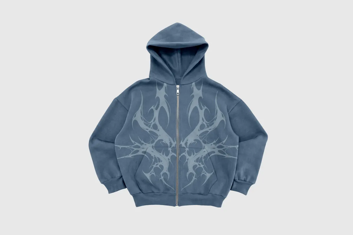 Zip Hoodie Mockup