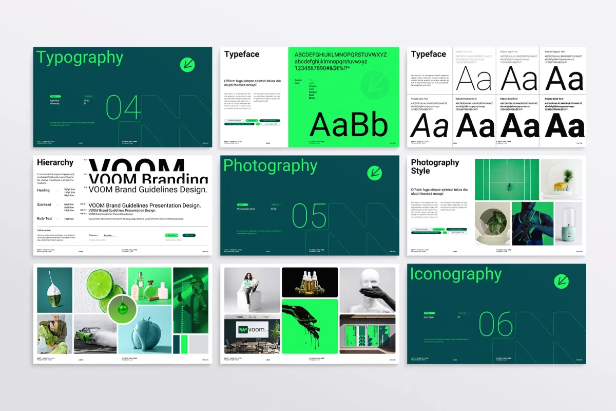 Brand Guidelines Presentation Template