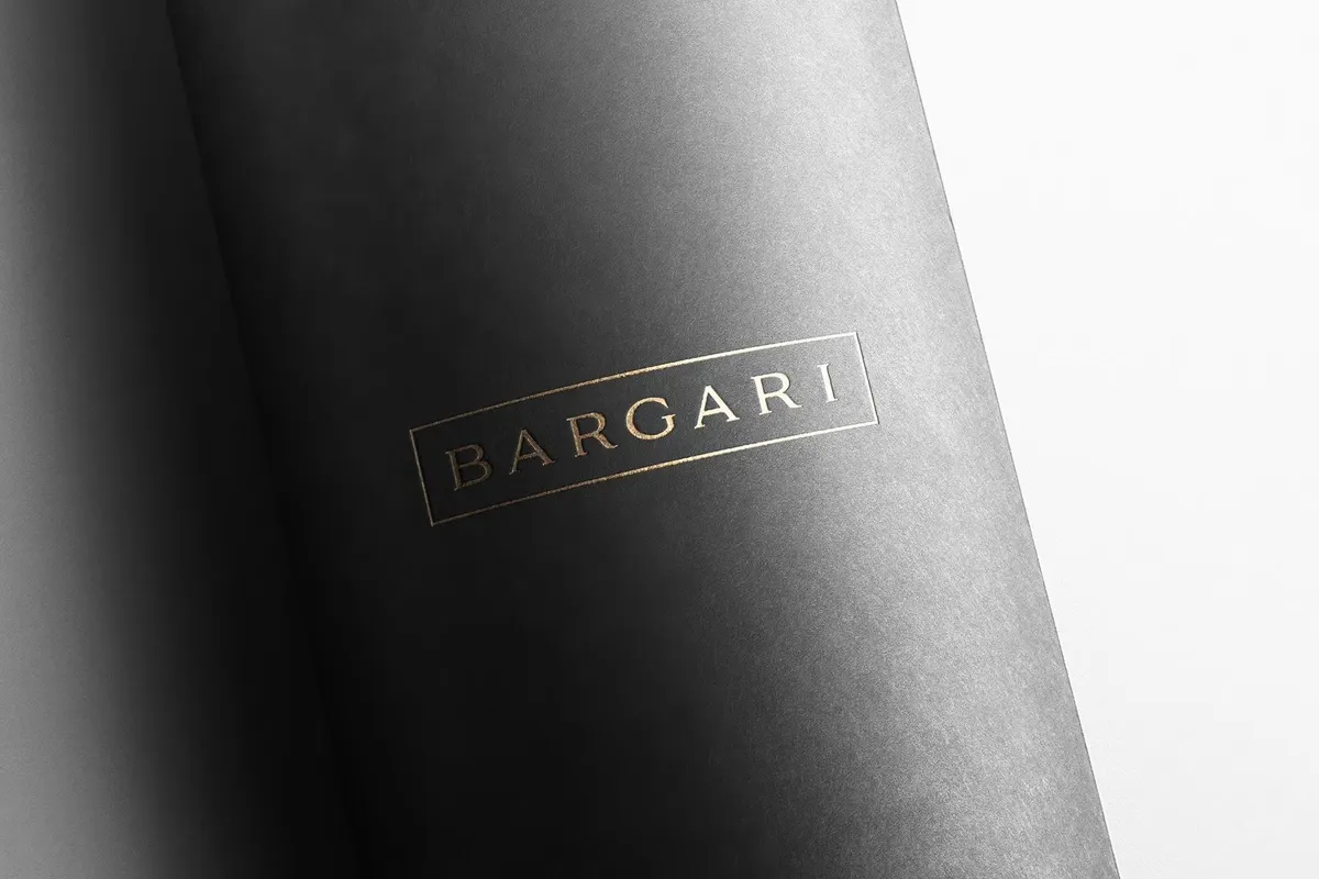 Paper Tube Logo Mockup