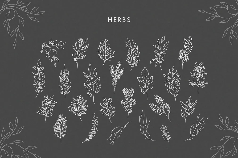 Scandinavian Runes Artistic Set