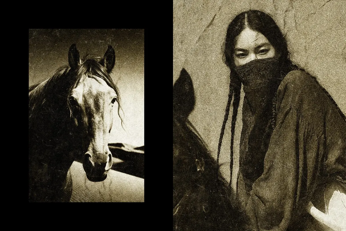Retro Sepia Overlay Photo Effect