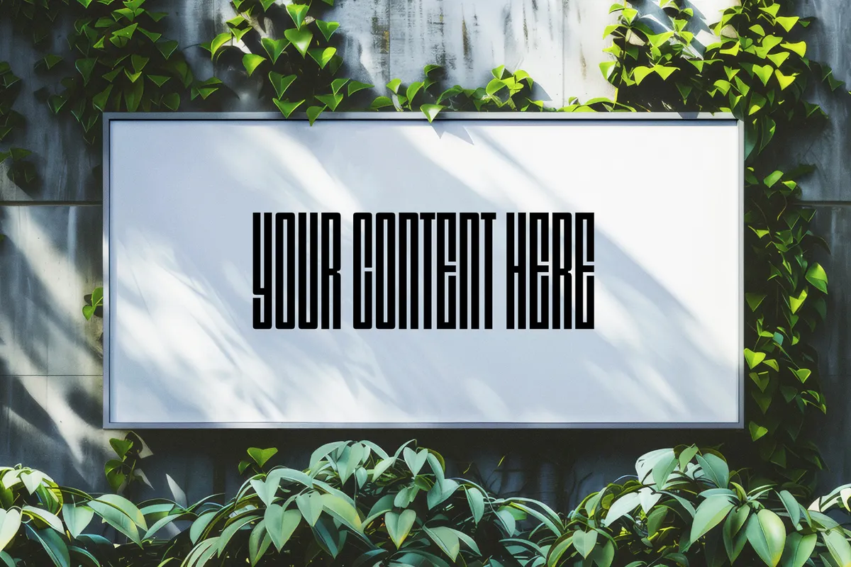 Urban Banner Mockup