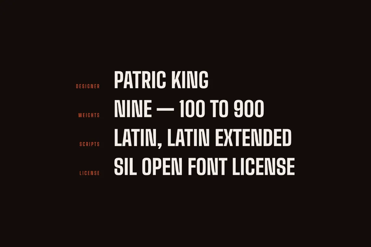 Big Shoulders Display - Free Font Family