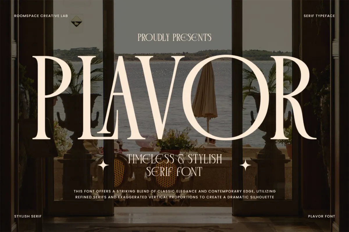 Plavor – Timeless Elegant Serif Font