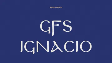 GFS Ignacio - Ancient Greek Font