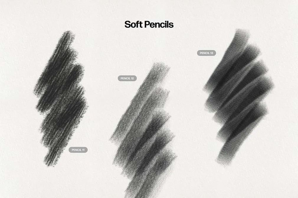 Pencil Photoshop Brushes