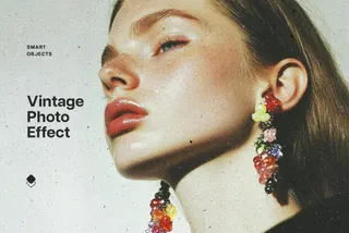 Vintage Glow Photo Effect