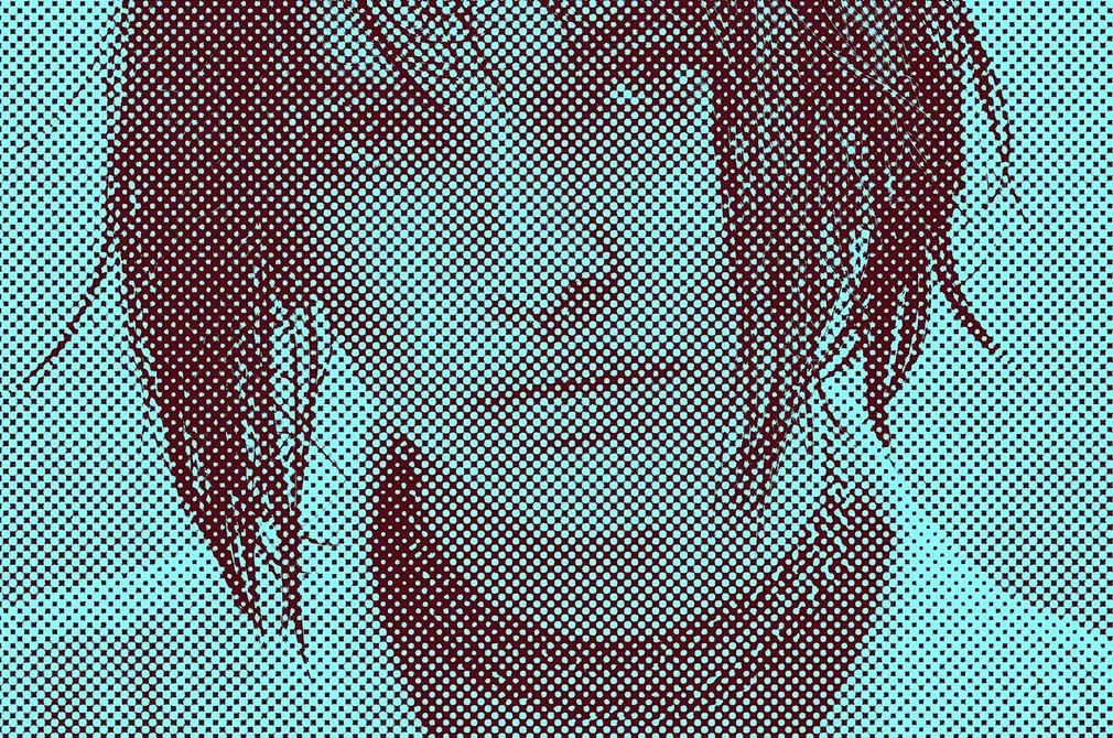 Old Halftone Photo Effect