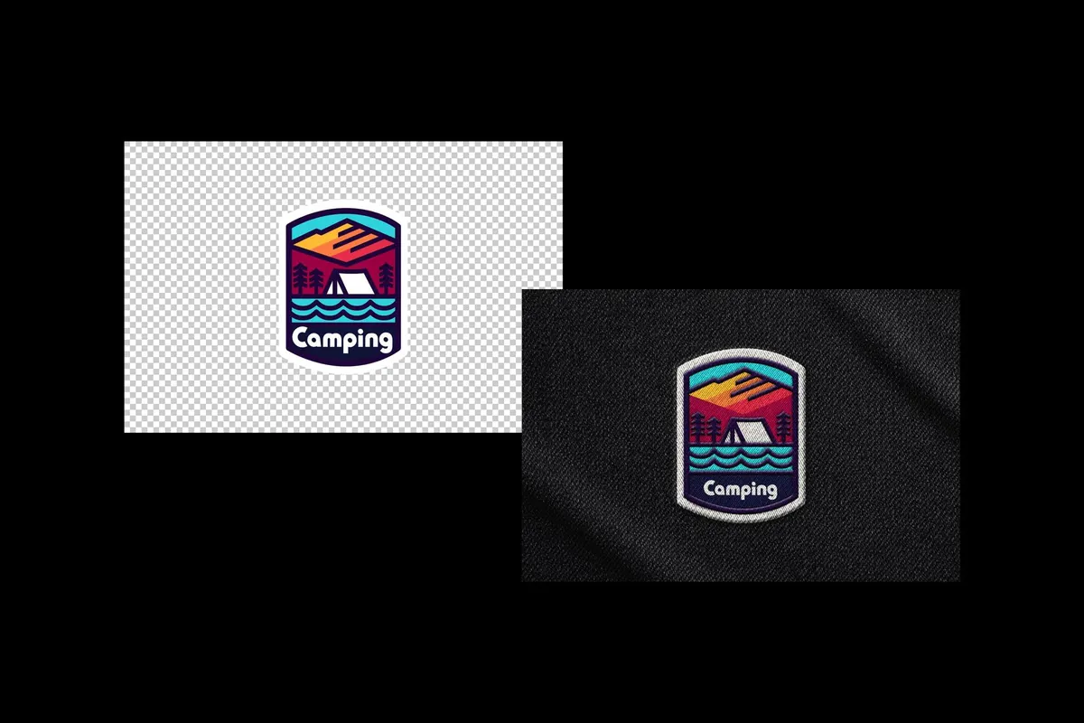 Cotton Embroidery Mockup