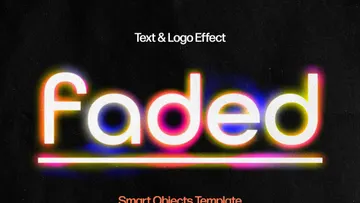 Acid Neon Blur Effect