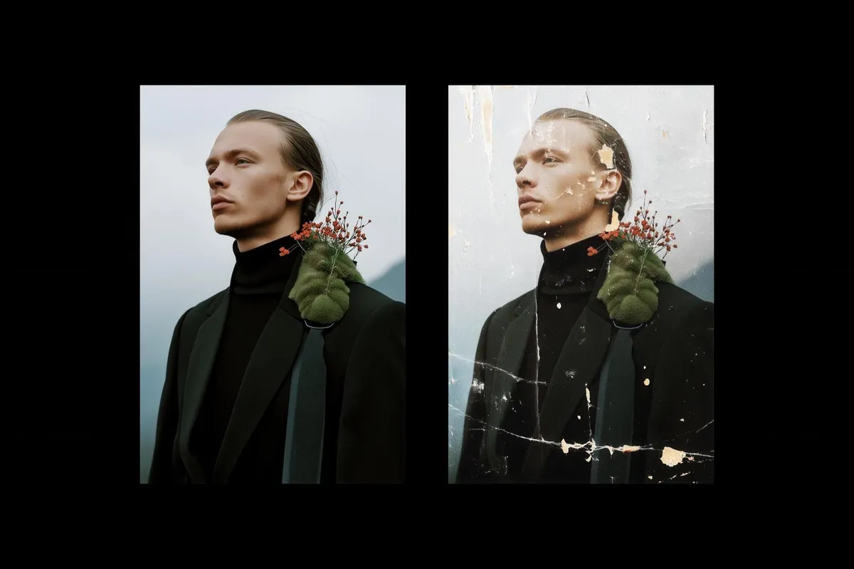 Worn Cover Photo Effect