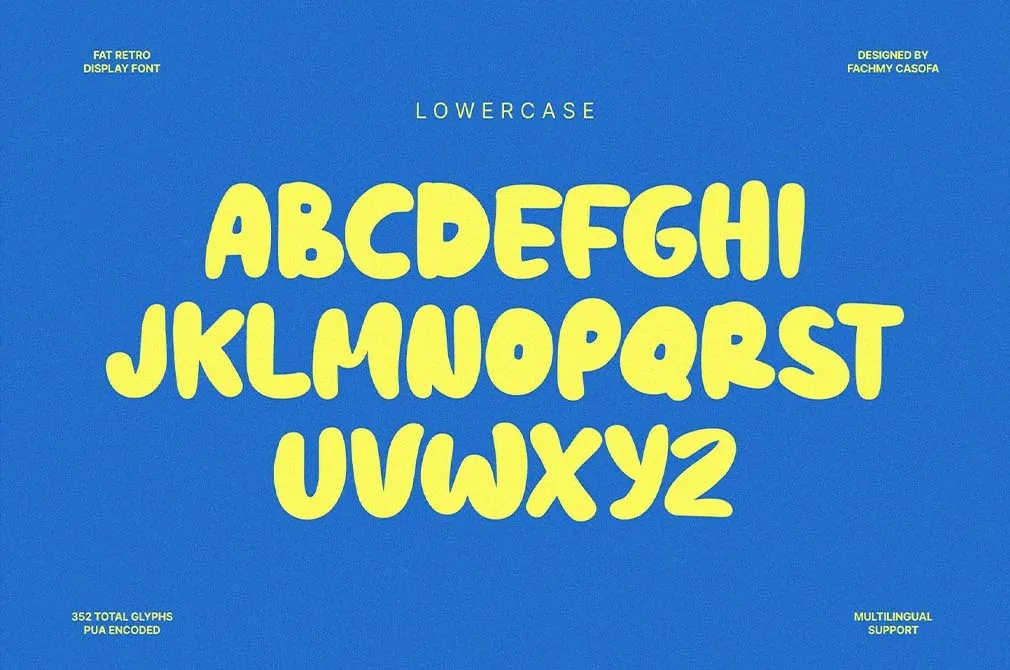 NCL Fatboy Onishuke — Fat Retro Font