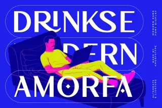 Drinkse - Modern Display Sans Font