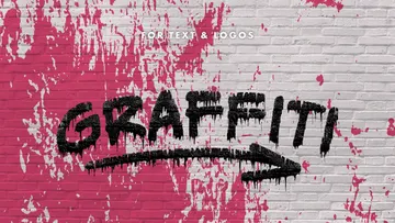 Leaking Graffiti Text Effect