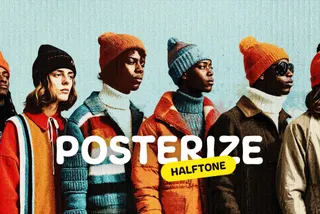 Posterize Halftone Photo Effect