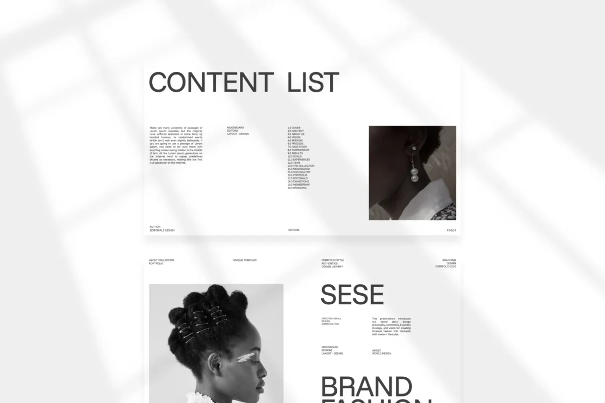 SESE - Brand Fashion Presentation Template
