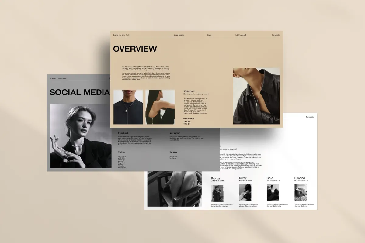 HULK/Content Proposal Presentation Template